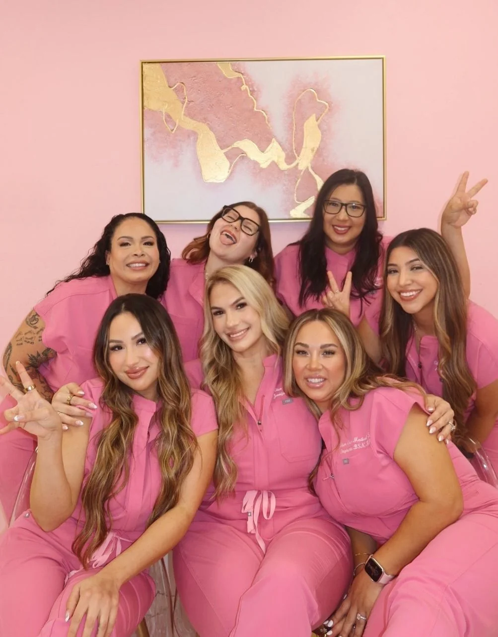 A relaxing and sterile treatment room for premium aesthetic procedures